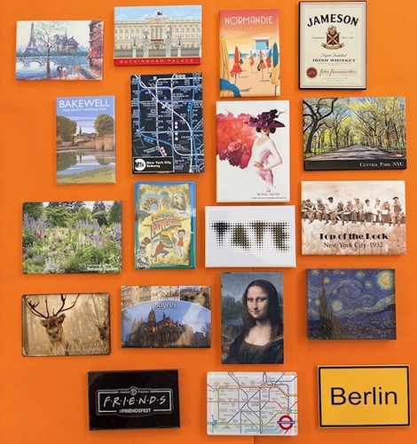 Souvenir fridge magnet - , flat