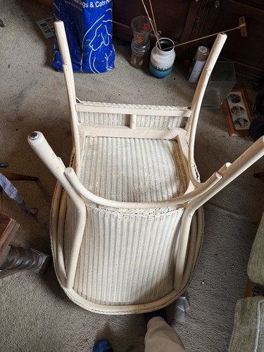 Vintage lloyd loom - vintage, armchair