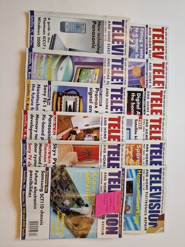 Television service magazines - television,