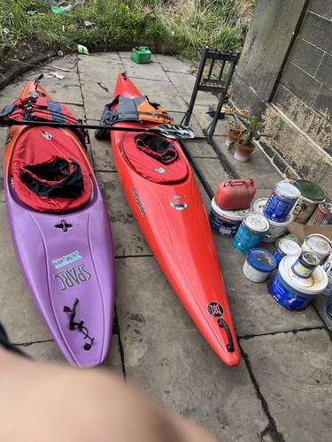 Two canoes - two,