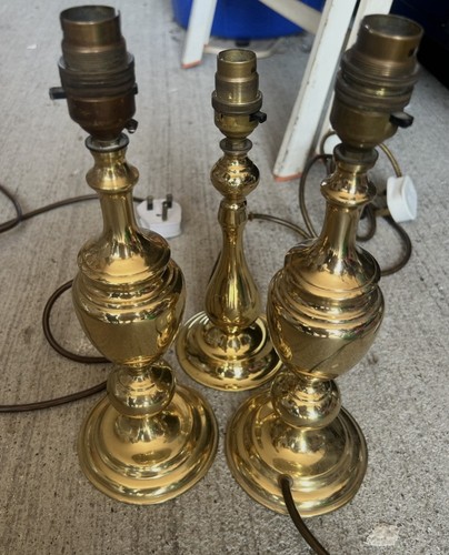 Set vintage brass - of,
