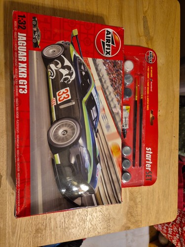 Airfix jaguar xkr gt3 - airfix, starter