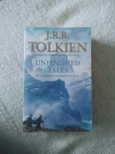 Tolkien unfinished tales blue - tolkien,