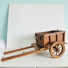 Scratch Built Wooden Horse Drawn Wagon Model