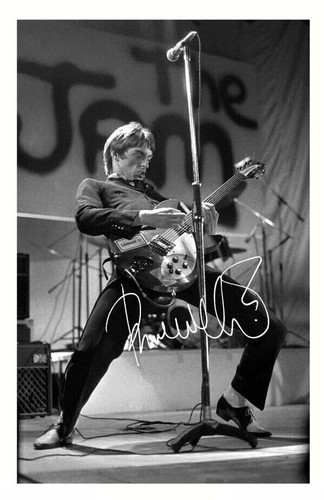 Paul weller autograph signed - autograph,