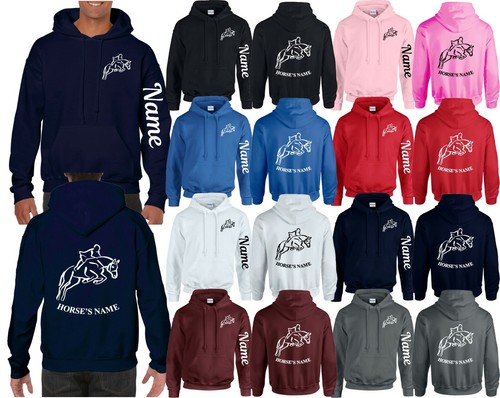 Personalised hoodie horse - personalised,