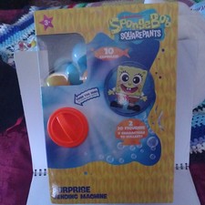 Nickelodeon SpongeBob SquarePants Surprise Vending Machine 10 Capsules 