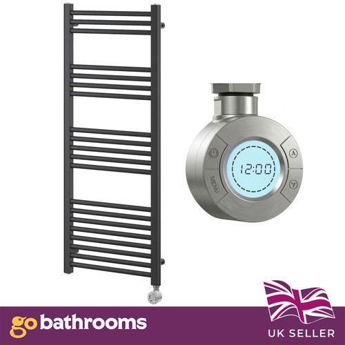 Matt black electric - matt, heated