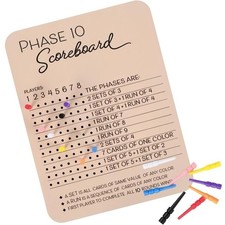 Phase score board wooden - phase,
