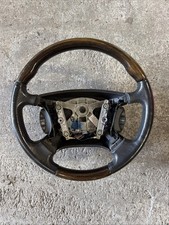 WOOD / BLACK LEATHER STEERING