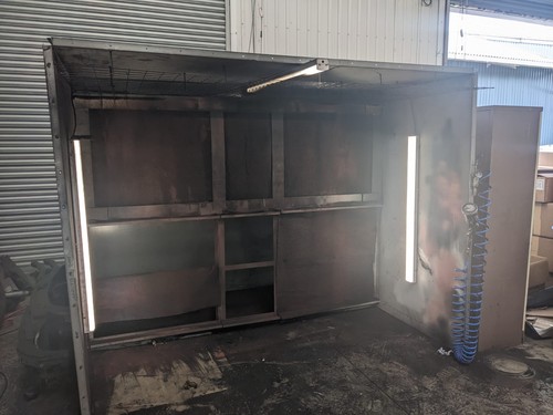 Paint booth spray - booth,