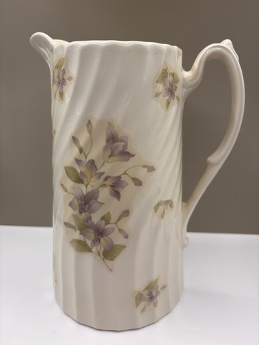 Vintage large flower jug - vintage,