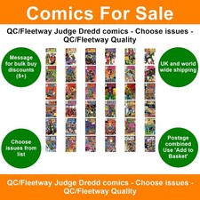 QC/Fleetway Judge Dredd comics - Choose issues - QC/Fleetway Quality