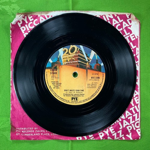 Edwin starr contact vinyl - starr,, 7"