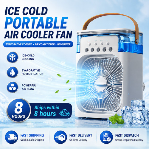 Ice cold portable air cooler - air,