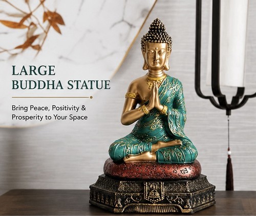 Beautiful resin buddha statue - beautiful,