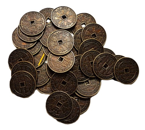 Lucky chinese coins wealth - coins,