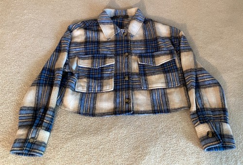 Primark blue plaid flannel - primark,