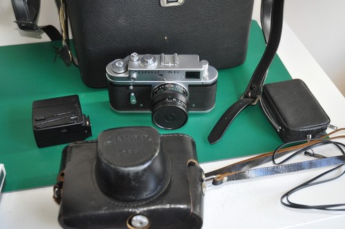 Zorki 35mm camera with - zorki,