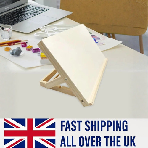 Foldable wood drawing easel - wood,