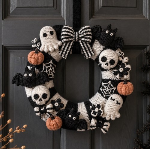 Halloween pumpkin skull bat - halloween,