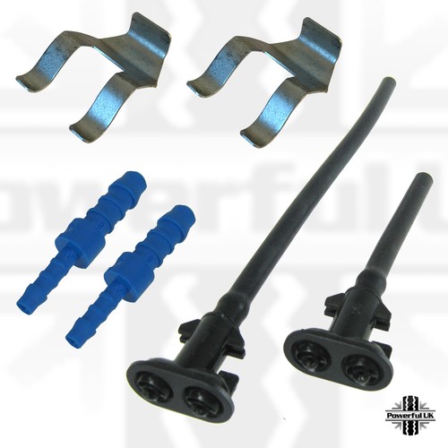 Front bumper headlight washer - headlight,