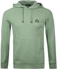 Pre-owned J. Lindeberg Pullover Hedge Green Golf Throw Ring Loop Hoodie Size XL