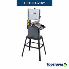 SIP 10" Wood Bandsaw, 230V 370W Woodworking Workshop Table Saw with Blade 01475