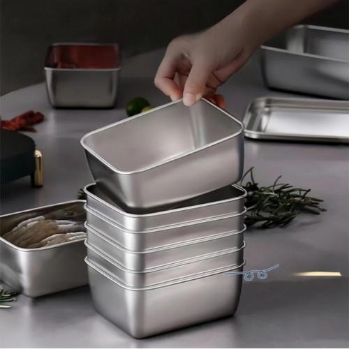 6pcs stainless steel - stainless, food