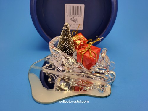 Swarovski santa sleigh - swarovski,