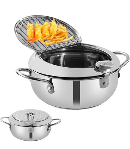 Deep fryer pot stainless steel - pot,
