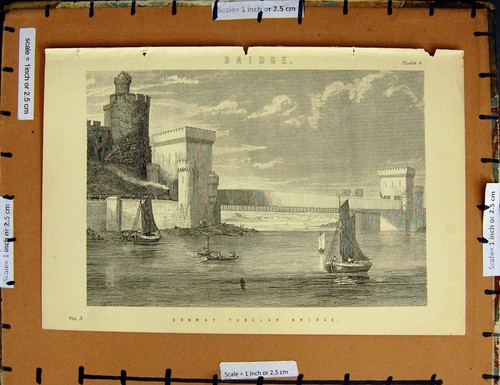 Original old antique print - original,