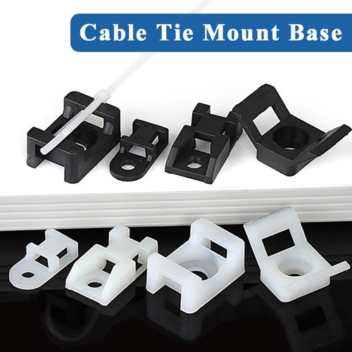 Cable tie base saddle cradle - saddle,