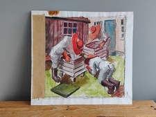 Vintage Watercolour Painting