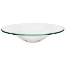 Glass oil burner dish - glass,