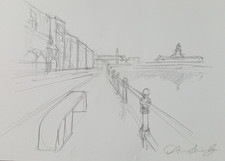 Ramsgate Pencil Drawing Sketch