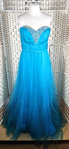 Mascara blue strapless - mascara,
