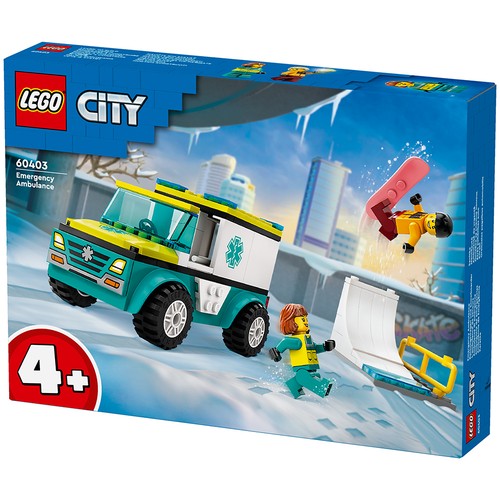 Lego city emergency ambulance - emergency,
