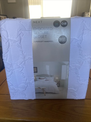Bran new next embossed - next, texture