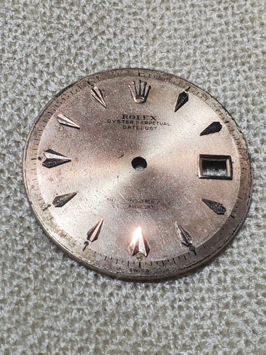 1960s rolex datejust gold - 1960s, dial