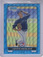 B2642- 2012 Bowman Chrome Prospects Blue Wave BB -You Pick- 15+ FREE US SHIP