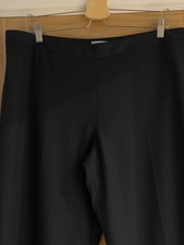 Jigsaw Navy Wool Wide Leg Culottes 16