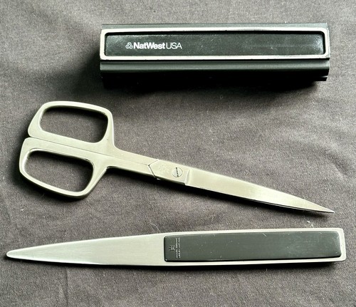 Vintage desk set - vintage, natwest