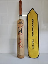Woodworm Torch Premier Cricket Bat "THE FLAME" FREDDIE FLINTOFF 