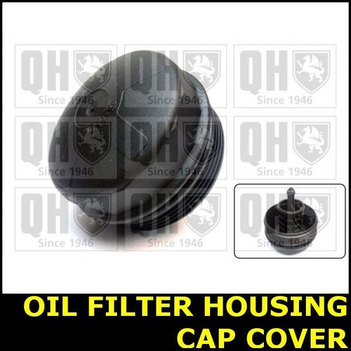Oil filter housing - cap, cover