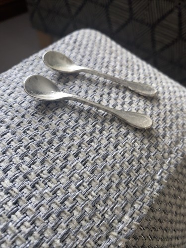 Mustard salt spoon 2 - spoon,