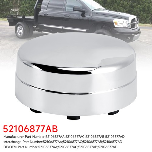 Rear center hub cap for - cap,