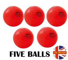 5 x Windballs Orange Cricket Soft Indoor training outdoor wind ball Slazenger
