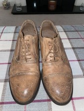Red Or Dead Mens Brogue Leather Shoes. Size EU 43. Very Good Condition.