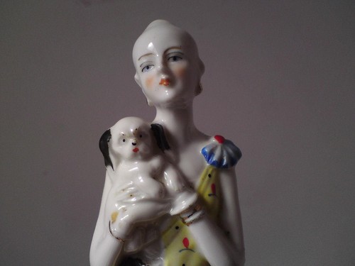1920s porcelain half - porcelain, doll
